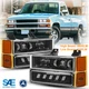 LED Headlight DOT Bumper Lamps For Chevy Silverado Tahoe C1500 C2500 1994-1999