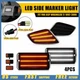 For 1997-2006 Jeep Wrangler TJ New Smoke Bumper Signal Fender Side Marker Lights