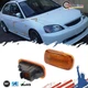 2&times; Amber Lens Fron Side Marker Light Housings For 2002-2016 JDM Honda Jazz (FIT)