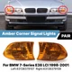 Amber Front Corner Signal Light Lamp For BMW 7-Series E38 LCI Facelift 1998-2001