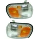 For Subaru Impreza Signal Corner Light 2001 Pair Passenger and Driver w/Bulbs