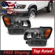 Pair Headlights + Corner Lights+Turn Signal  For Toyota Tacoma 2001-2004