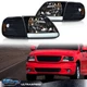 LED DRL Headlights & Corner Lights Fit For 1997-2004 F-150 Expedition Left+Right