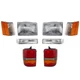 Tail Light Lamp  Left-and-Right Left & Right for Jeep Grand Cherokee 1993-1998