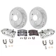 2-Wheel Set Brake Kit With Calipers Rear for Chevy Olds Buick Century Impala