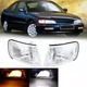 Dual LED Amber/White Corner Signal DRL Parking Light For Honda Accord 1994-1997