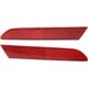 Set of 2 Bumper Face Bar Reflectors Light Lamp Rear Driver & Passenger Side Pair