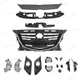 21PC For Mazda3 2014-2016 Grille Daytime Running Fog Lights Bezel Bracket Kit