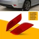 2Pcs Rear Bumper Reflector Set Fits Subaru Crosstrek Impreza WRX XV 2008-2017 US