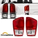 Pair Black Red Tail Lights For Toyota Tacoma 2016-2021 2022 2023 Left&Right Side