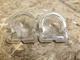 1949-51 Ford License plate Light Lens Original Sold individually