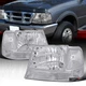 Fit 1998-2000 Ford Ranger Headlights+Corner Bumper Signal Lamps Left+Right 98-00