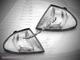 1999-2001 BMW E46 323i/325i/330i 4 DOOR SEDAN CLEAR CORNER LIGHTS