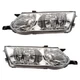 Headlights Front Lamps Pair Set for 02-03 Toyota Solara Left & Right
