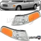 Pair LH RH Halogen Side Markers for FORD 92-97 CROWN VICTORIA BASE S