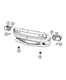 Genuine Mopar Side Marker Lamp Left 68195789AB