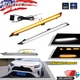 Sequential Switchback LED DRL Turn Signal Lights Clear For 2019-2023 Toyota RAV4