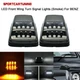 For Mercedes W463 G-Class 90-18 LED Front Corner Lamp Turn Signal Lights Smoked