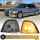 Euro Clear Corner Light Pair with LED Bulbs For 92-98 BMW E36 3D 318ti/4D Sedan