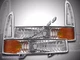 1999-2004 Ford Excursion F250/350 Super Duty Clear Lens Front Bumper w/ Corner 