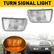 2pcs Clear Bumper Signal Lights Lamps RH & LH Side For Toyota 4Runner 2003-2005