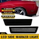 For 08-2014 Dodge Challenger SMOKE Rear Side Marker Lamp LED Strip Bumper White For 08-2014 Dodge Challenger SMOKE Rear Side Marker Lamp LED Strip Bumper White