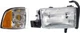 DODGE FULL SIZE PICKUP 94-02 HEAD LAMP RH Assembly Halogen 2-pc Kit with Corner