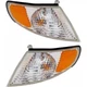For 1999-2001 Toyota Solara Corner Light Left and Right Passenger Side Set of 2
