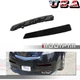 Smoke Lens Rear Bumper Reflector Light Pair Set of 2 For 2009 2010 2011 Acura TL