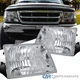 Fits 98-00 Ford Ranger Pickup Clear Headlights Head Lamps Left+Right 1998-2000