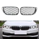 Pair Chrome Diamond Grille For BMW E46 Saloon/Touring Facelift 2002-2005 4Dr CA