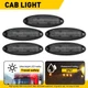 5x For Freightliner Cascadia 2008-25 Amber LED Raised Cab Roof Marker Light EPU