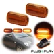 For Honda Civic Acura RSX Integra Sequential Amber LED Yellow Side Marker Lights