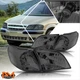 For 97-05 Chevy Venture Smoked Housing Clear Corner Signal Headlight/Lamps Pair