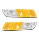 For Mercury Grand Marquis Corner Light 1992-1994 Driver and Passenger Side Pair
