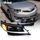 VLAND Projector Headlights w/LED DRL For 2012-2014 Toyota Camry Front Lamps Pair