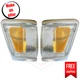 Corner Light Set of 2 Left & Right Side for 1992-1995 Toyota Pickup DLX, SR5