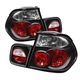 For BMW E46 3-Series 99-01 4Dr Euro Style Tail Lights- Black 5000712