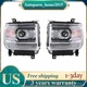 LED Head DRL Lights Lamps Headlights For 2014-2018 GMC Sierra 1500 2500 3500 New