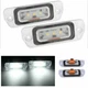 For 2010-2012 Mercedes-BenzGL350 2pcs LED License Plate Lamp Lights 2518200166