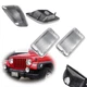 4Pcs Clear Housings For 1997-06 Jeep Wrangler TJ Side Marker + Turn Signal Light