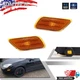 Front Left & Right Side Marker Lights Amber Lens Housings For 2000-04 Ford Focus