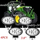 4 X LED Spot Front Cab Lights fit John Deere 7R series 7230R,7250R,7260R,7270R