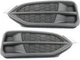 For 2016-2018 Acura RDX Fog Light Cover Set Driver and Passenger Side