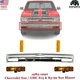 Front Bumper Chrome + Signal Lights Kit For 1982-1990 Chevy S10 / GMC S15 Pickup