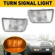 Corner Front Parking Turn Signal w/ Light Bulb Clear For Toyota 4Runner 2003-05