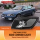 For 2000-2001 Toyota Camry Black Corner Lamp Driving Turn Signal Light Left Side