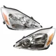 For 2004 2005 Toyota Sienna Pair Headlight Assembly CAPA