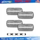 For 10-18 Dodge RAM 2500 3500 Dually Bed Front Rear LED Side Marker Lights 4-20X