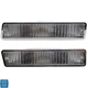 81-88 Olds Cutlass Parking Lights / Turn Signals Without Monitors Clear - Pair